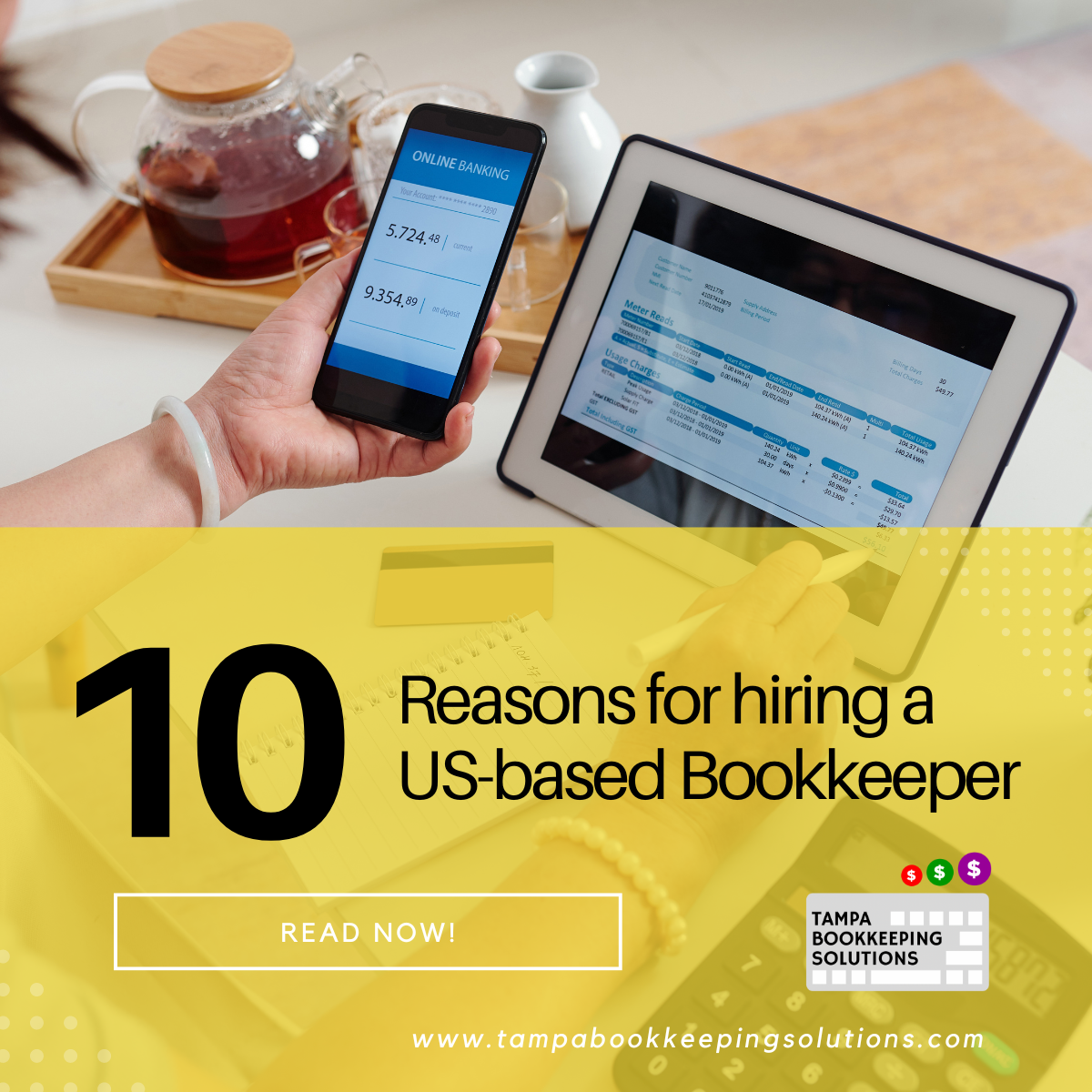 10 Reasons for hiring a US-based Bookkeeper